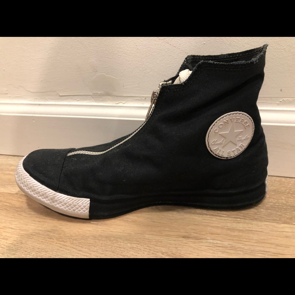 Converse high top sneakers, 8.5